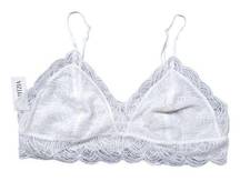 Talula Renfrew Bralette White Lace Triangle Aritzia Lounge Women's Size Large