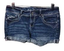 Ariya Jeans denim short, distressed