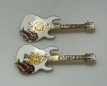 Hard rock Cafe Boston lapel pins or hat pins