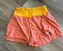 Hoka  Orange Running Shorts Size S