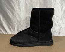 UGG  Genuine Sheepskin Black Winter Boots Wmns Sz 10