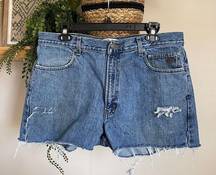 Harley Davidson Denim Cutoff Shorts