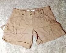 L.A.M.B 100% LINEN Shorts size 6 women