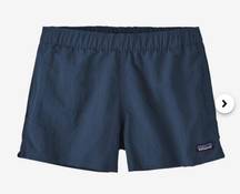 Patagonia barley baggies poolside blue  shorts