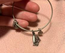 ALEX AND ANI  sailboat charm bracelet