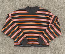 Wild Fable Low Turtleneck Striped Sweater