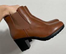 Dream Pairs Brown Chelsea Boot