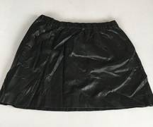 Leith faux leather skirt A Line‎