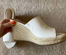 Francesca’s White Wedges 