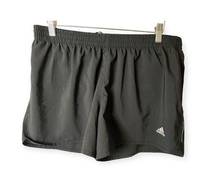 Adidas  Women's Black Lined Energy Running 4" Inseam Athletic Shorts Size Large