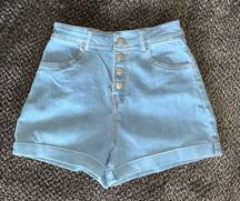 Retro High Waisted Shorts