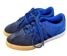 Adidas blue suede ortholite float sneakers size 7