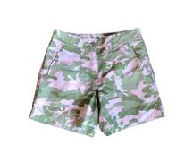 Guy Harvey AFCO Green and Pink Camouflage Shorts