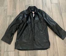 Cider faux leather jacket