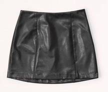 Abercrombie Leather Skirt