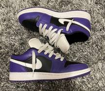 Jordan 1 Low Court Purple