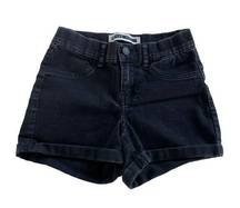 Noisy May Shorts Womens X Small Black NM Paris Denim Jean Mid Rise Cotton Blend