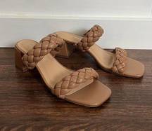 Sincerely Jules  braided mule heels