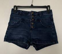 High Waisted Jean Shorts