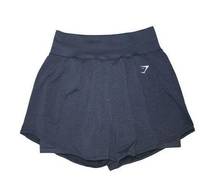 Gymshark  Vital Seamless 2.0 2-in-1 Shorts in Black Size 2X