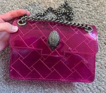 PINK TRANSPARENT PURSE