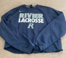 Nike Riveir University Lacrosse Cropped crewneck