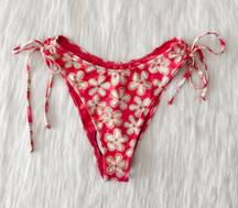 PacSun NWOT  Floral Bikini Bottoms Size Small