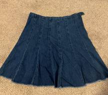 Denim Skirt