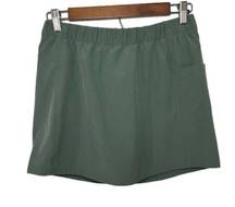 Patagonia Happy Hike Skort Green Outdoor Sporty Athletic Pockets Size Women’s S