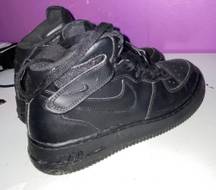 Nike Black High Top Air Force 1