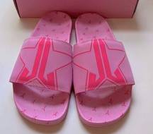 Jeffree Star Unisex Pool Slides in Pink JL Sz 14