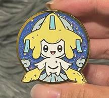 Pokemon Jirachi Pin Golden 1.5"