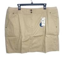 Karen Scott khaki skort NWT size 20W m