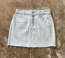 PacSun NWT  Light Wash Denim Skirt