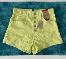 Levi’s Women’s High Waisted Mom Shorts Size 28