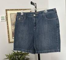 Duck Head women's Denim Short size 22W 5 Pockets Design