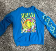 Nirvana Band Graphics Sweatshirt