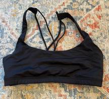 Black Sports Bra