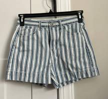 American Eagle Striped Shorts