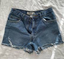 Distressed Jean Shorts