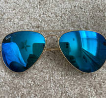 Ray-Ban Blue Flash Lense Aviators