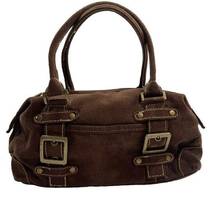 Le Chateau Brown Suede Bag