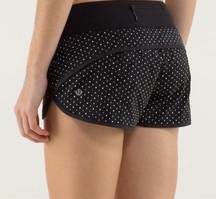 Lululemon Dotted Speed Shorts