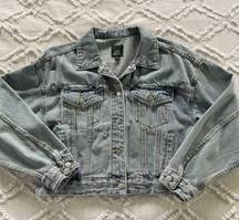 Wild Fable New Without Tags  Cropped Denim Jacket