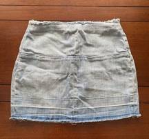 Bullhead Denim Co Mini Denim Skirt