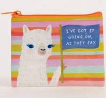I'VE GOT IT GOING ON, AS THEY SAY - Llama Coin Purse - New w/ Tags, Great Gift!