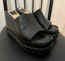 Dolce Vita Elene Wedges Black Leather