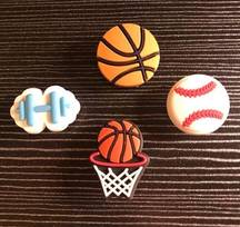 Basketball & Sporty Little Boy Themed Croc Charms *Bundle 3 Save 20%*