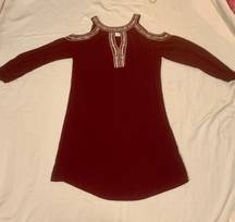 Time &Tru Plum Tunic Dress