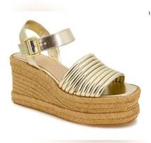 KENNETH COLE NEW YORK Women's Shelby Espadrille Platform Sandals Size 6 NEW